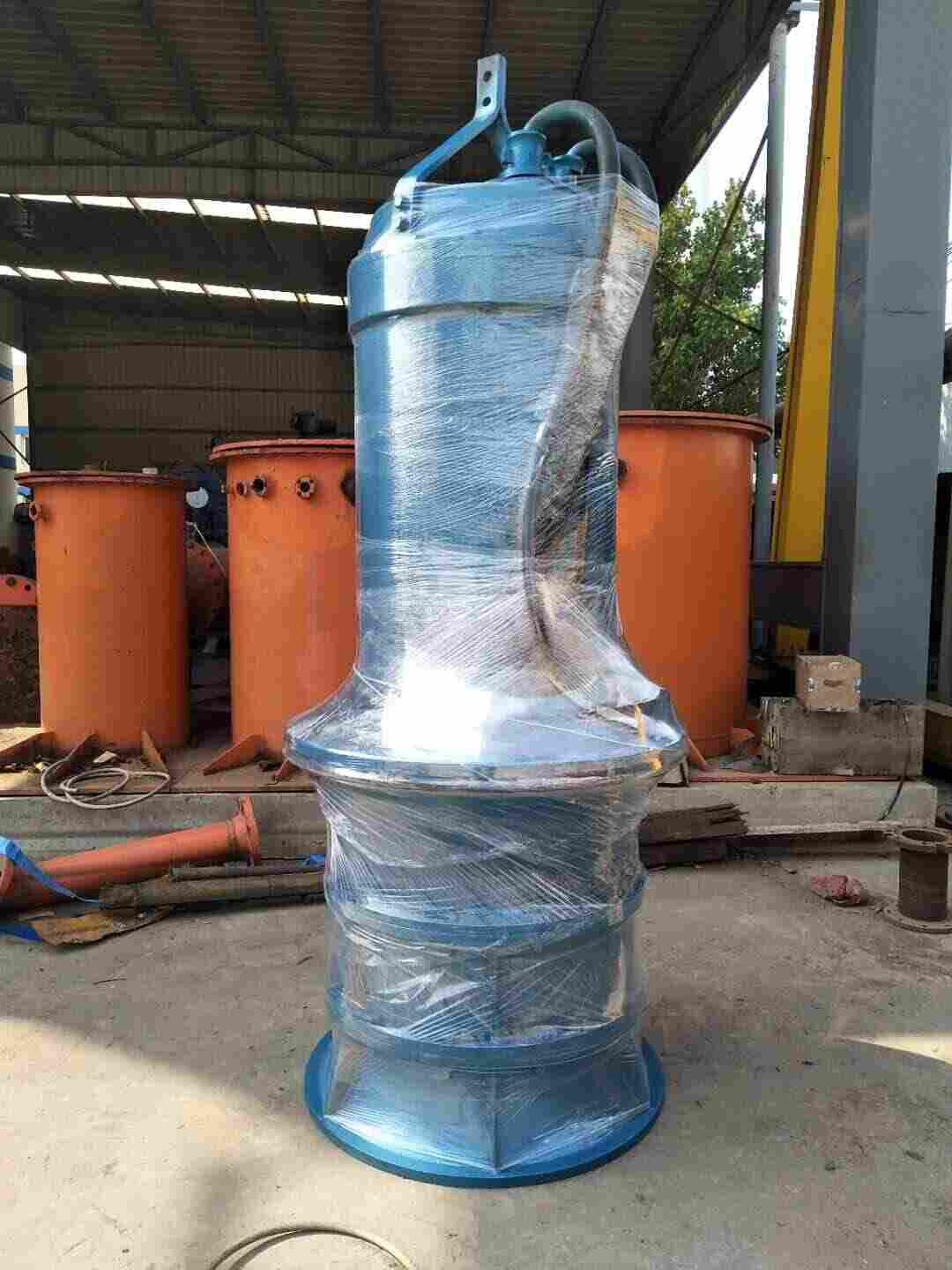 城市应急排水泵站用大流量潜水轴流泵