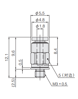 简要分析小金井KOGANEI快换接头TS2-M3M