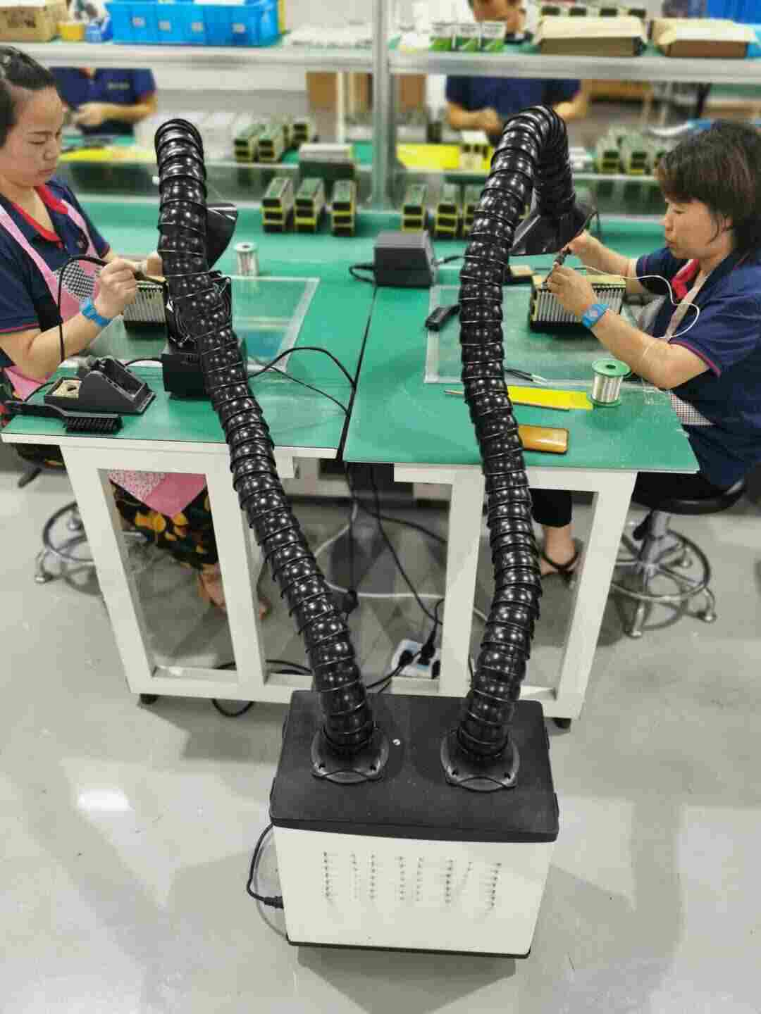 车间焊锡排烟设备车间烙铁排烟机XY500工厂排烟设备