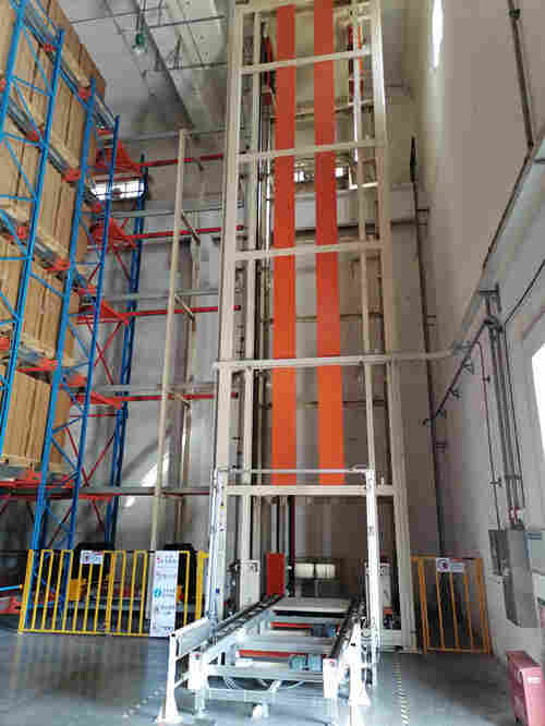 设备制造立体库货架检测