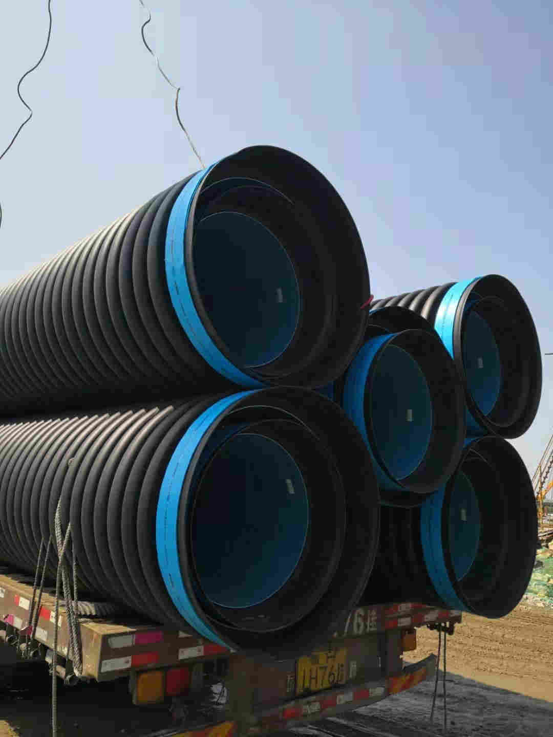 青岛双壁波纹管现货批发当天到货