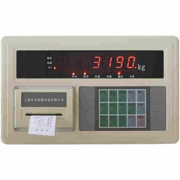 电子地磅表头怎么调?