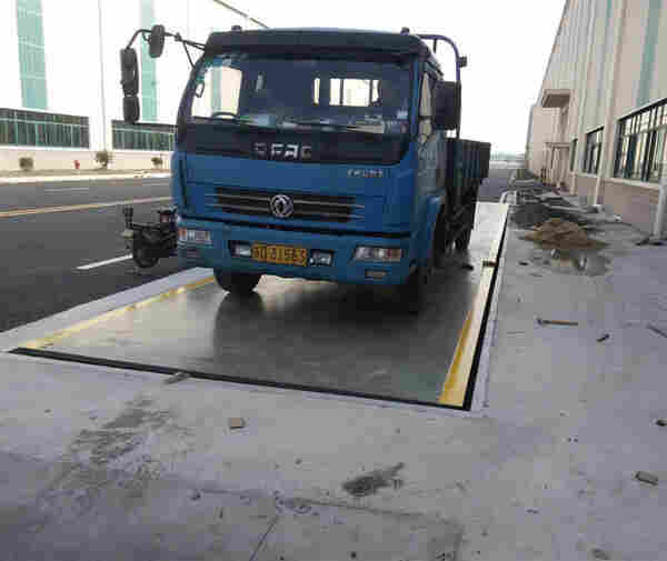 100吨电子地磅校正方法