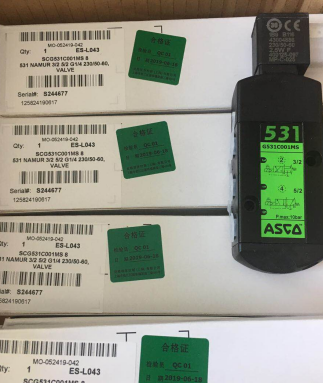 SCG551A001MS  220VAC现货电磁阀