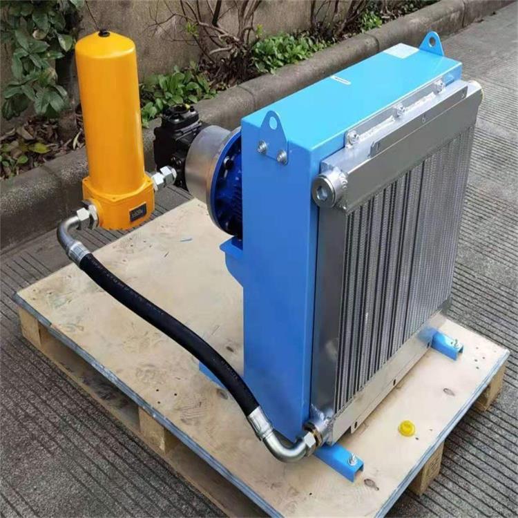 白山市江源县风冷式油冷却器E15P-CD1油压机冷却器