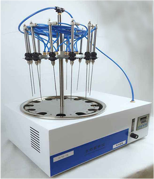 LB-YDC-24D圆形电动升降水浴氮吹仪