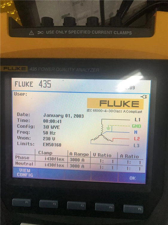 Fluke(福禄克)435美国Fluke 435-II 三相电能质量分析仪