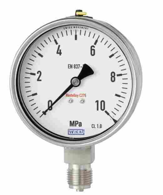 wika波登管压力表,pge23.100 0-2.5mpa