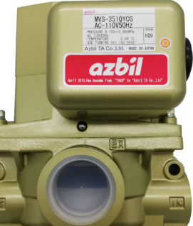 AZBIL/山武速度控制阀H1B-B00-100A的尺寸图