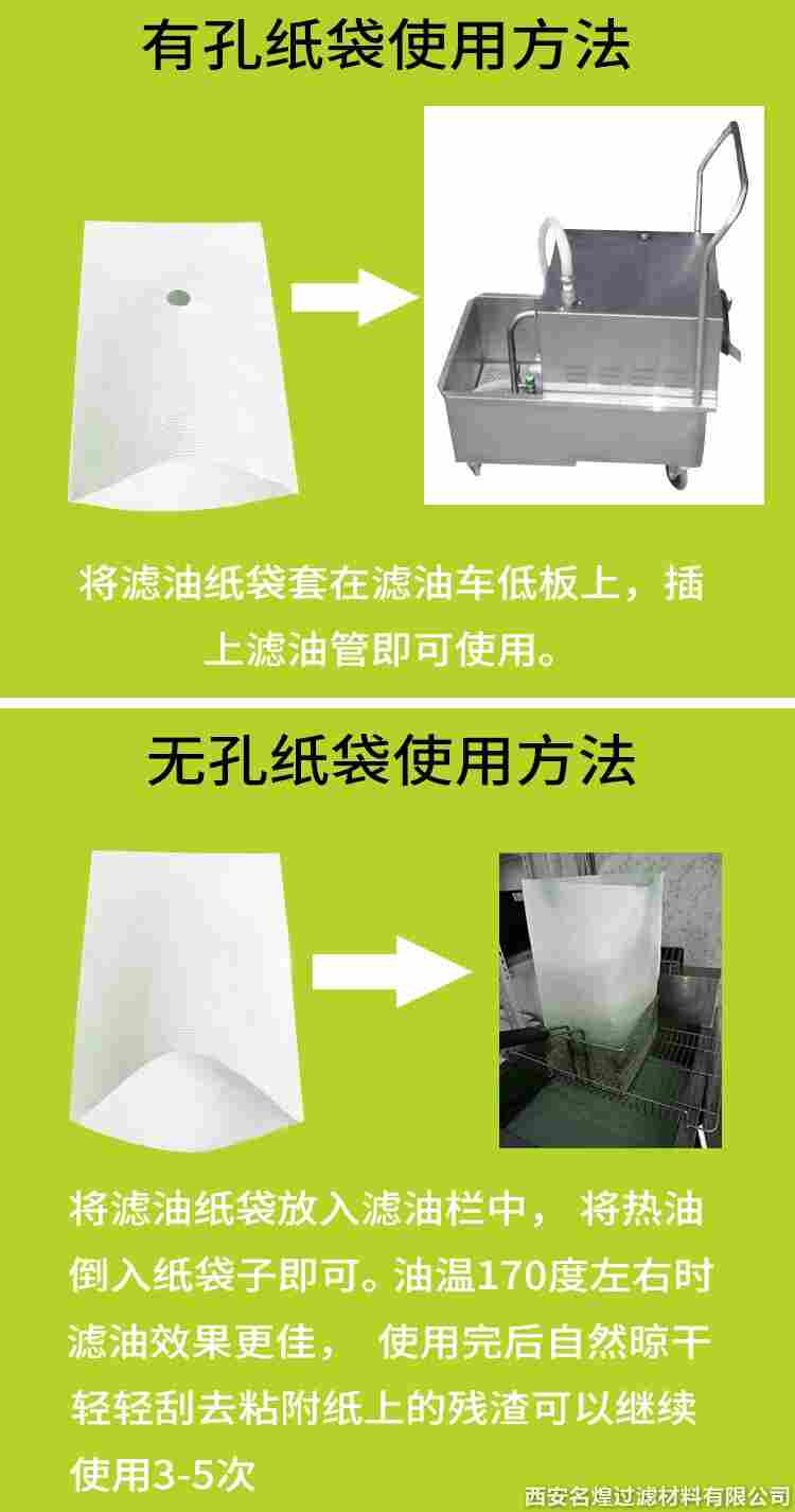 家用起酥油过滤纸滤油袋手工过滤纸肯德基正新鸡排煎炸油过滤商用