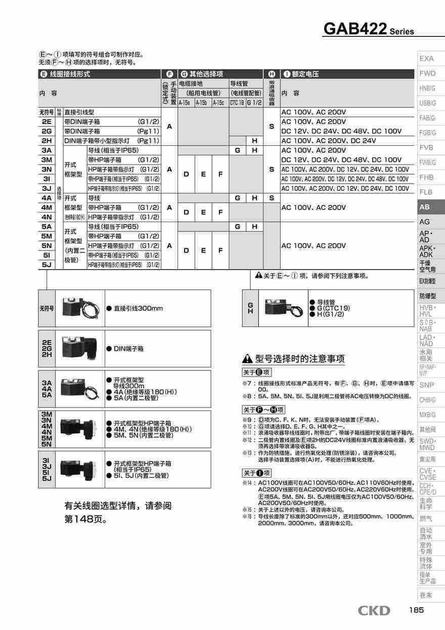 先导式五通阀M4GA3-00-T50R-15配置详情 先导式五通阀M4GA3-00-T50R-15配置详情