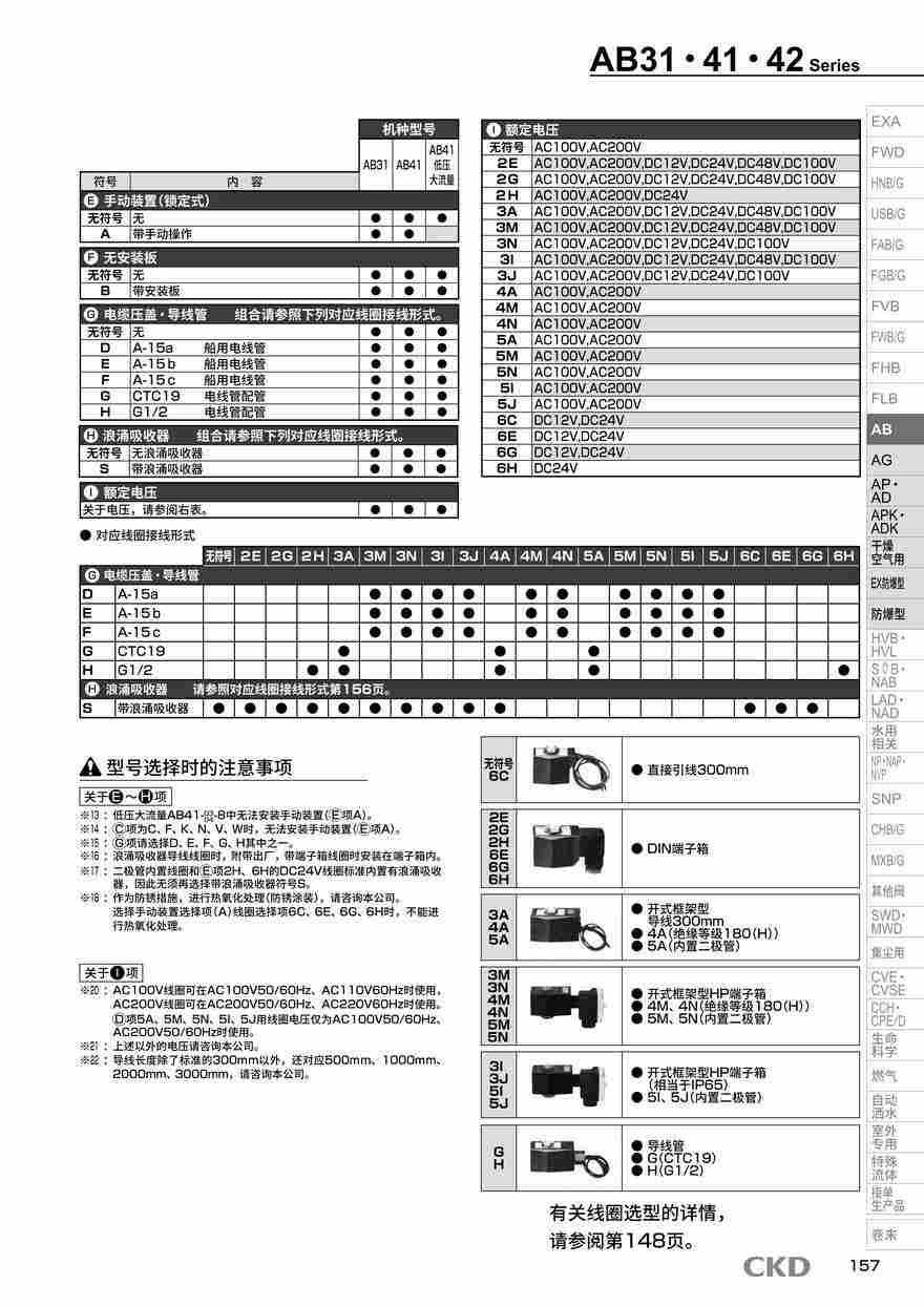 电磁阀符号AG41-02-2-E3ABHS-DC24V图片资料