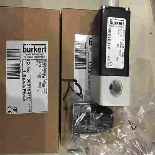 BURKERT两位三通转动衔铁电磁阀00018410使用电压