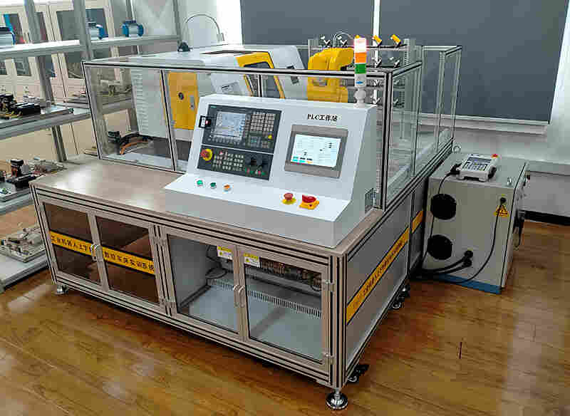小型工业机器人上下料教学实训平台