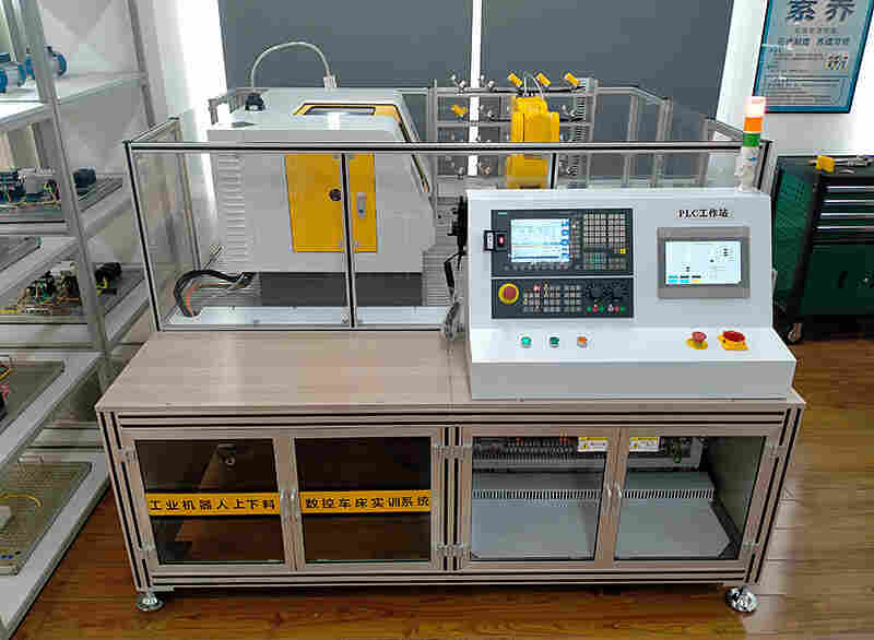 小型工业机器人上下料教学实训平台