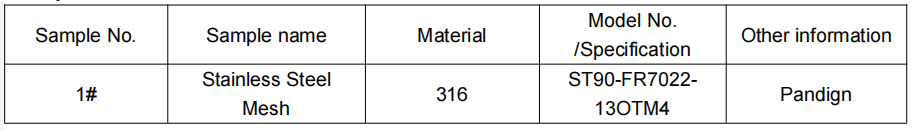 不锈钢过滤网304成分分析