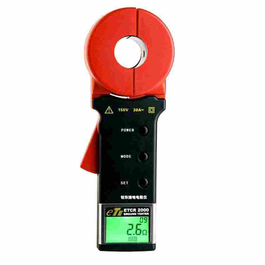 华能HN2000手持式接地电阻表 接地摇表使用方法图解