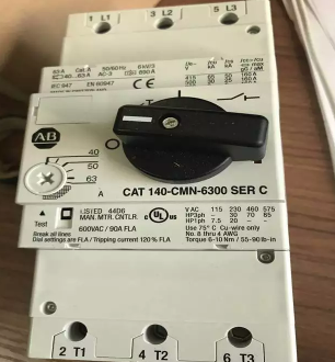 AB罗克韦尔140M-C2E-A25电机保护断路器