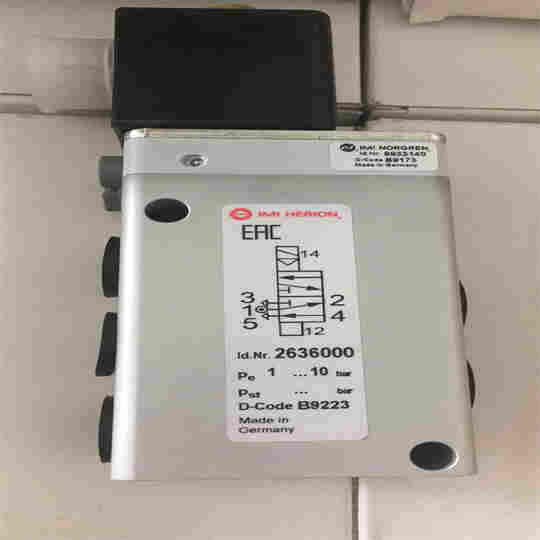 herion三通电磁阀2636247 