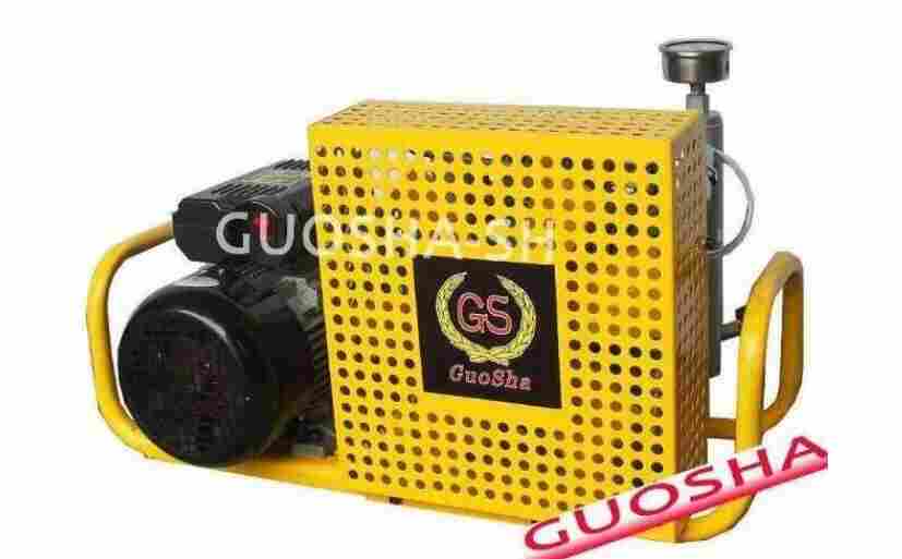 4KW压缩机300公斤压力高压空压机