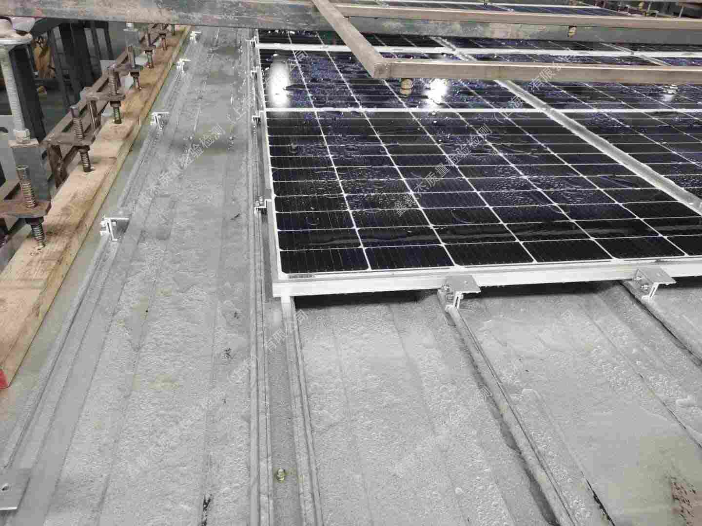 浙江绍兴市核电站金属屋面抗风揭检测站 浙江绍兴市核电站金属屋面抗风揭检测站