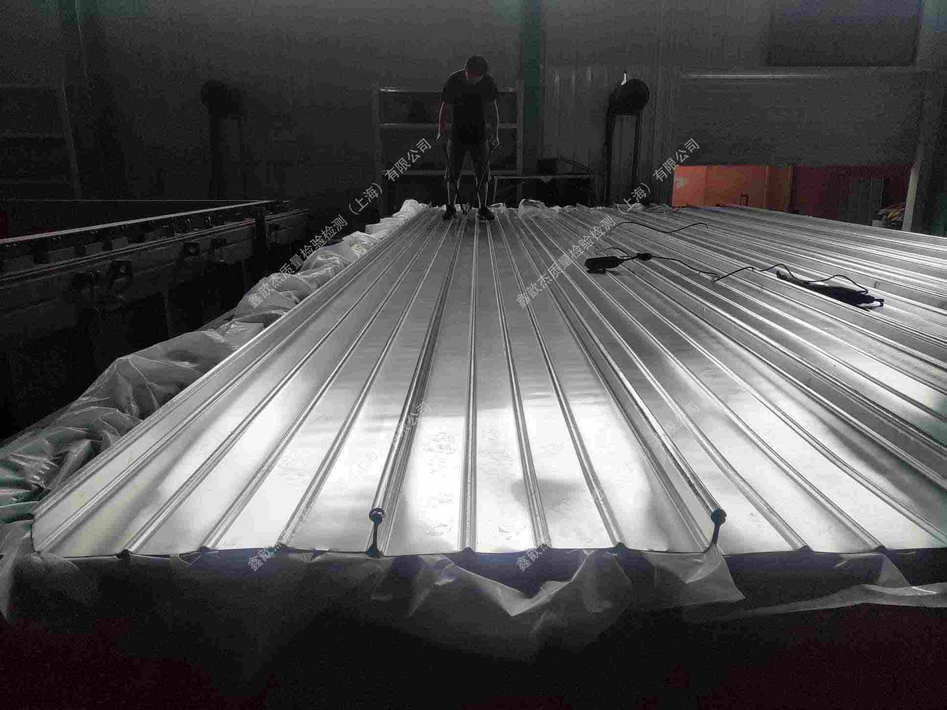 浙江嘉兴市金属屋面动态压力抗风揭试验要求