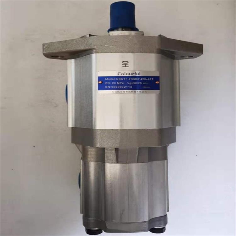 广州压路机齿轮泵CB-KPTL100/10-B2F2
