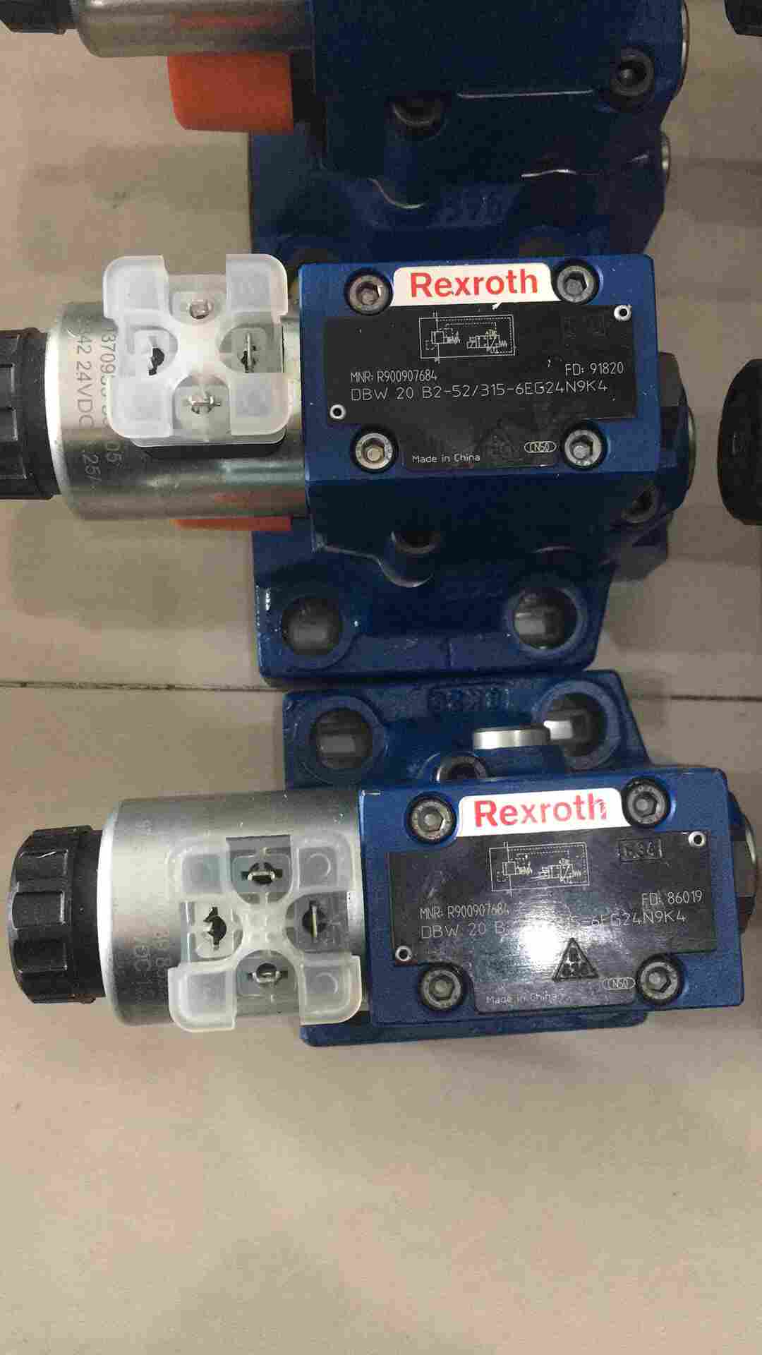 REXROTH直动式减压阀DREPE6C-20 25EG24N9