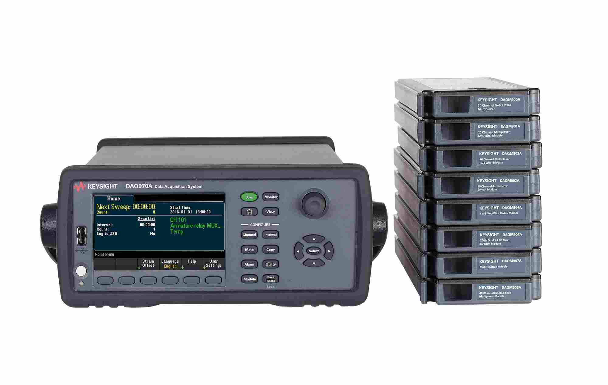 Keysight是德科技DAQ970A数据记录器