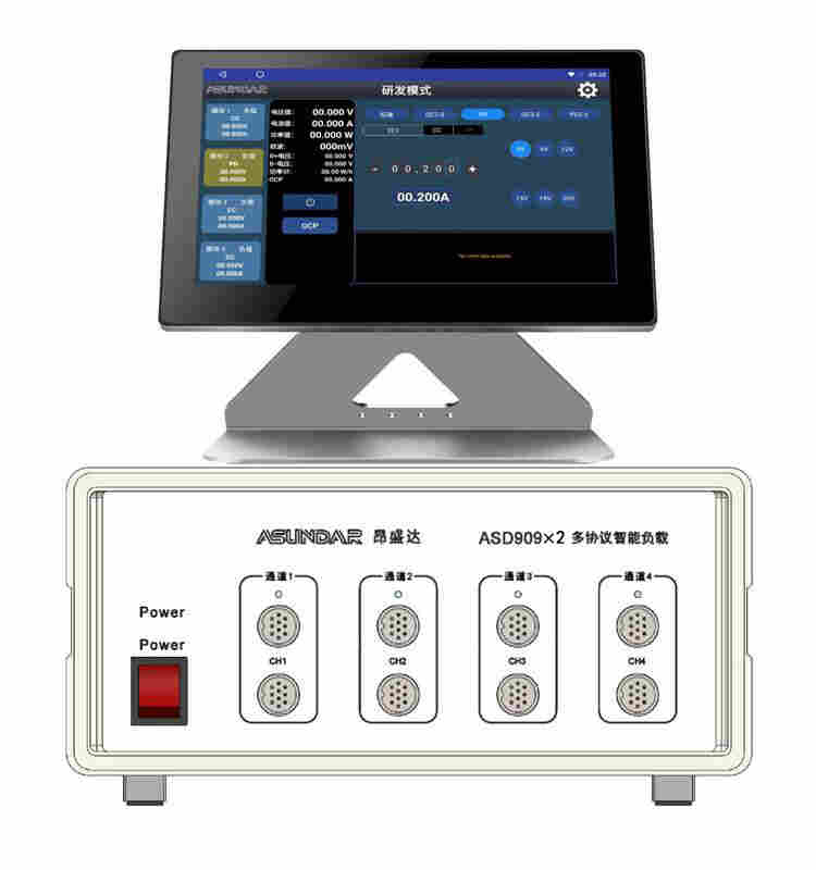 ASD909×2多协议快充负载带PD3.1