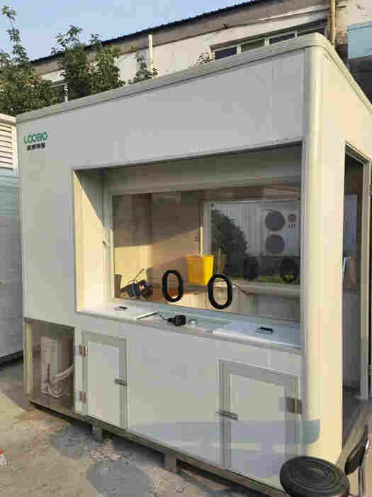 新乡卫辉LB-3315单人核酸采样箱正压新风系统 新乡卫辉LB-3315单人核酸采样箱正压新风系统