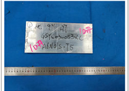 动车滑槽骨架铝合金成分分析