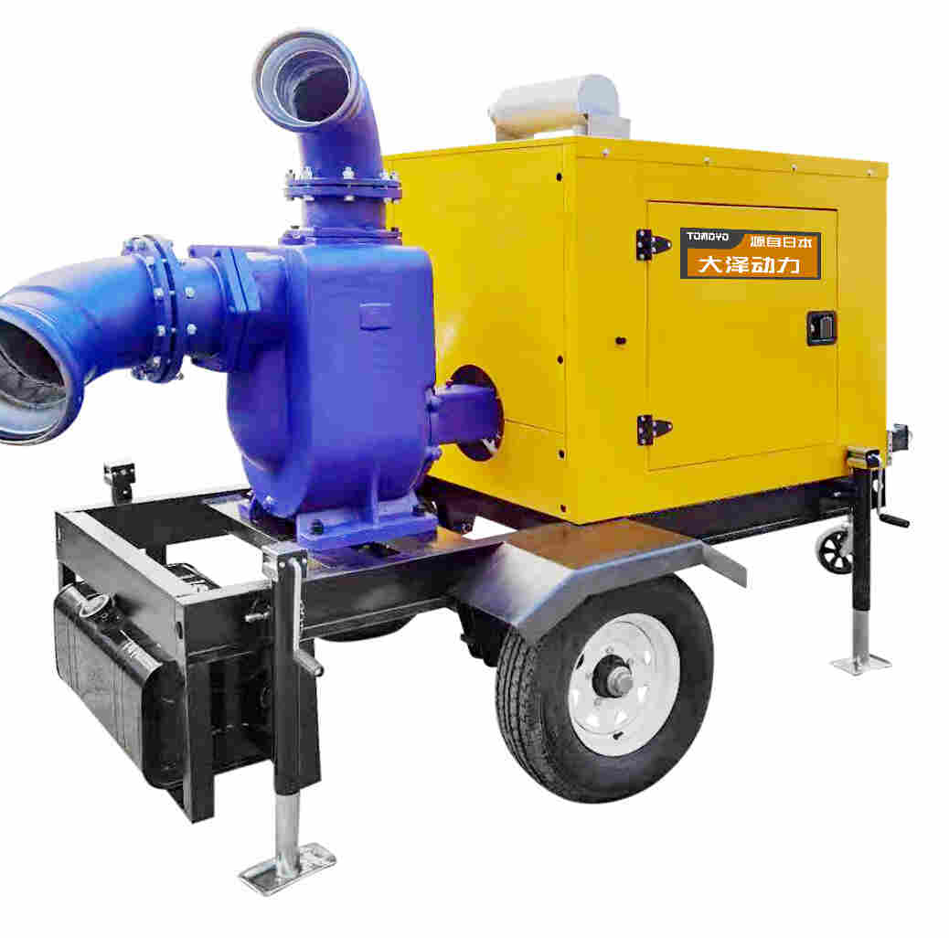 大泽800立方柴油移动泵车厂家