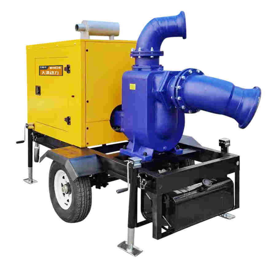 大泽800立方柴油移动泵车厂家