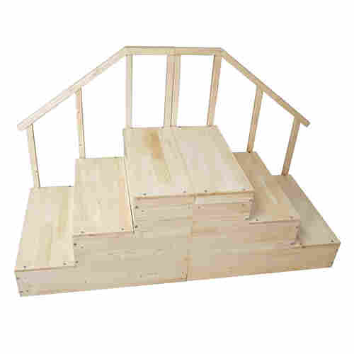 拓德双扶手双向楼梯三级台阶智测木梯