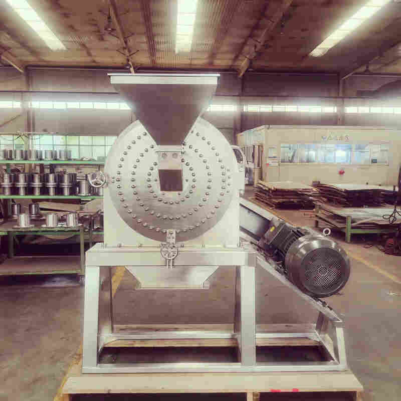 不锈钢化工粉碎机 304材质粉碎机 山东脉冲除尘粉碎机