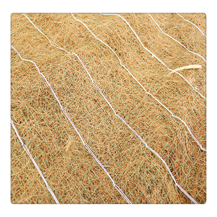 抗冲固土椰丝毯 陇南植物生态防护毯 复合环保草毯