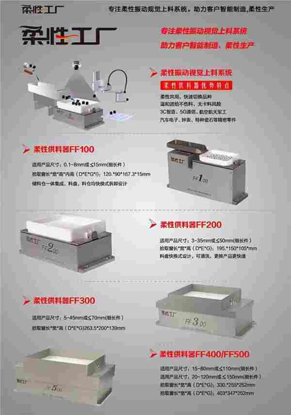 弗莱克斯柔性振动盘  柔性供料器  视觉散料