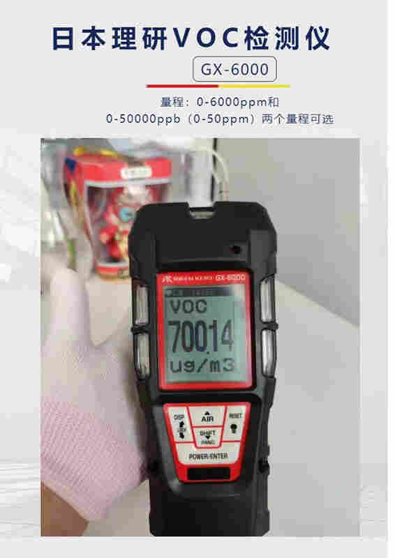 日本理研GX-6000和GX-2012复合气体检测仪的区别