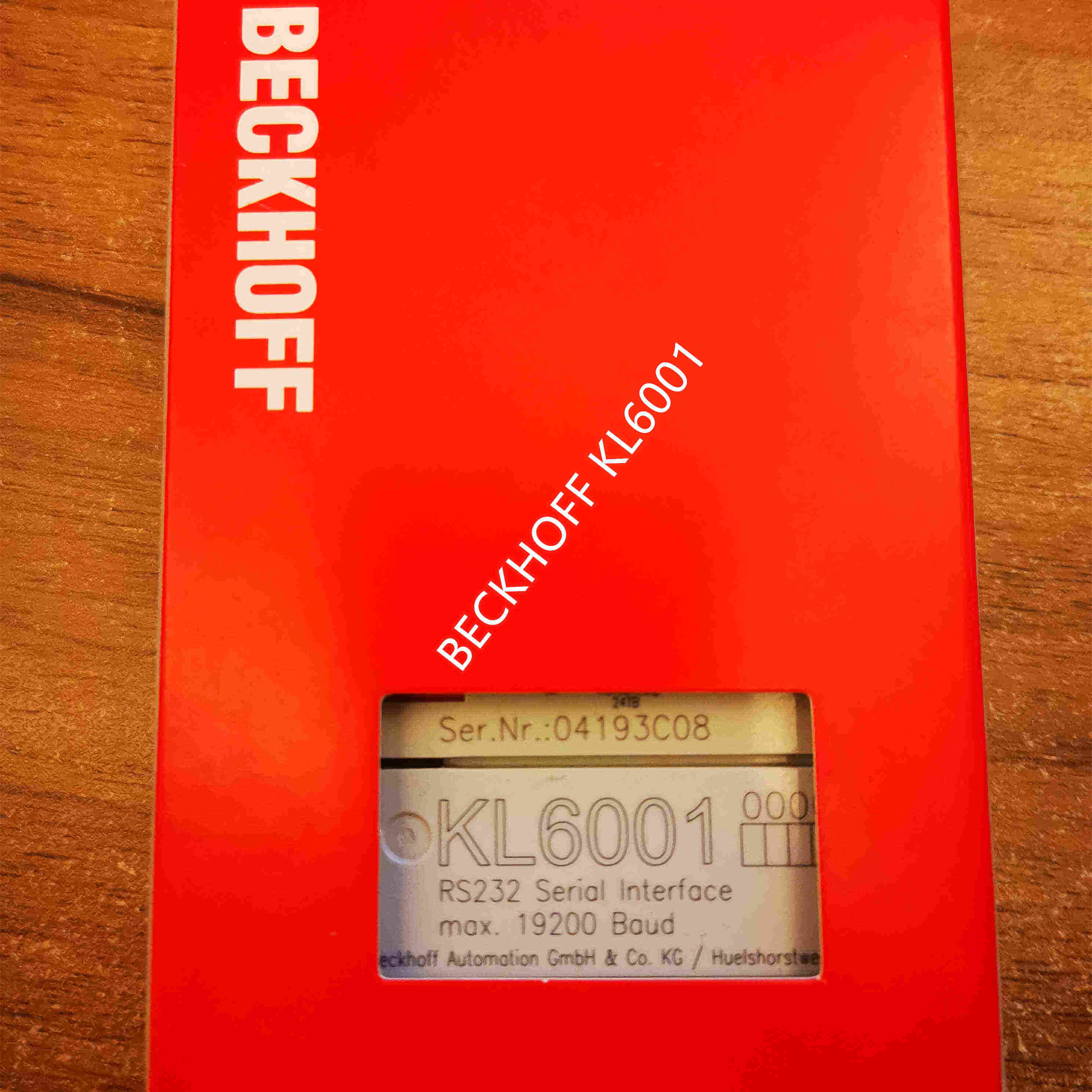 通讯模块BECKHOFF KL6001倍福现货