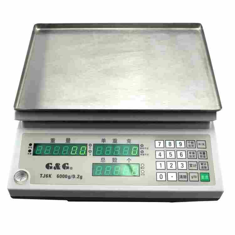 长泰6KG称色粉电子秤