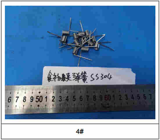 SS304不锈钢成分分析烧烤夹弹簧
