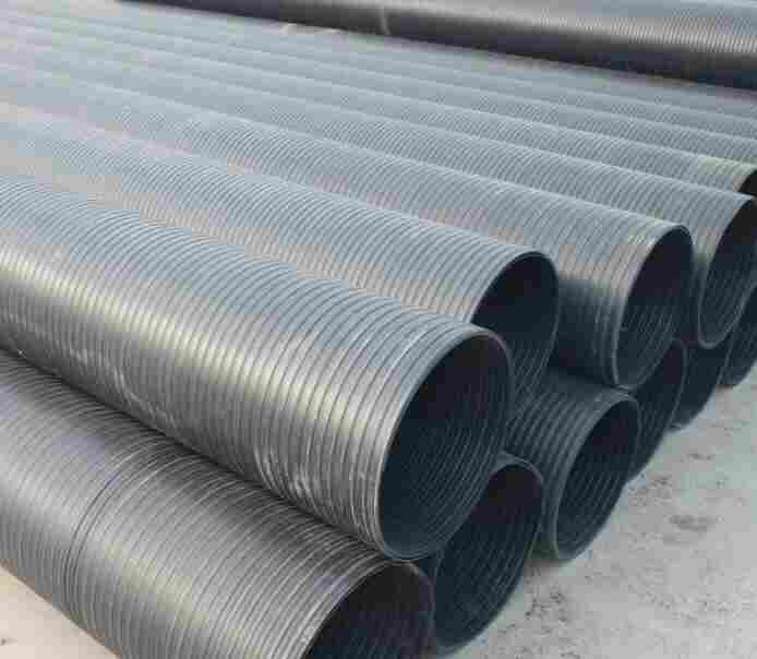 云南昆明禄劝HDPE缠绕管-HDPE中空壁缠绕管-缠绕波纹管