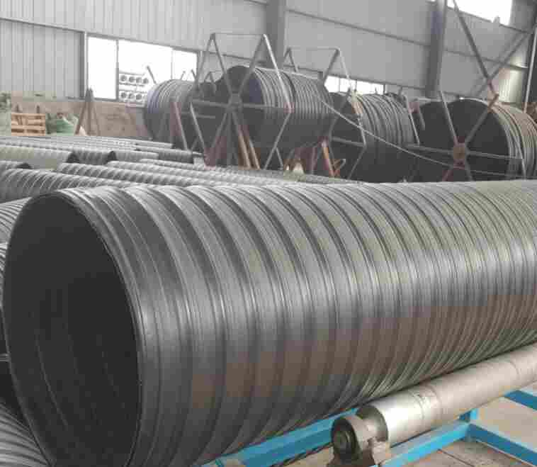 云南大理洱源波纹管钢带管缠绕管