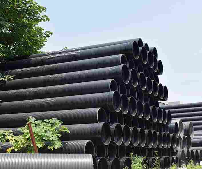 大理HDPE缠绕管-HDPE中空壁缠绕管-缠绕波纹管