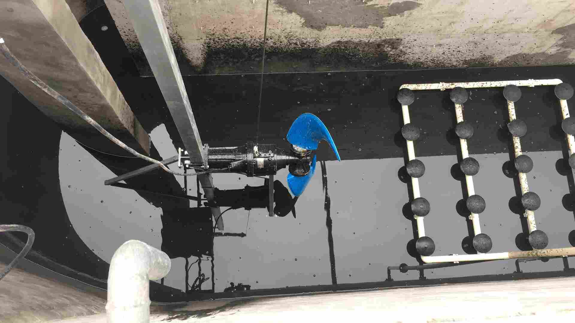 江苏杜安环保QJB5.5/4-2500/2-39/P潜水推流器CAD安装图 江苏杜安环保QJB5.5/4-2500/2-39/P潜水推流器CAD安装图