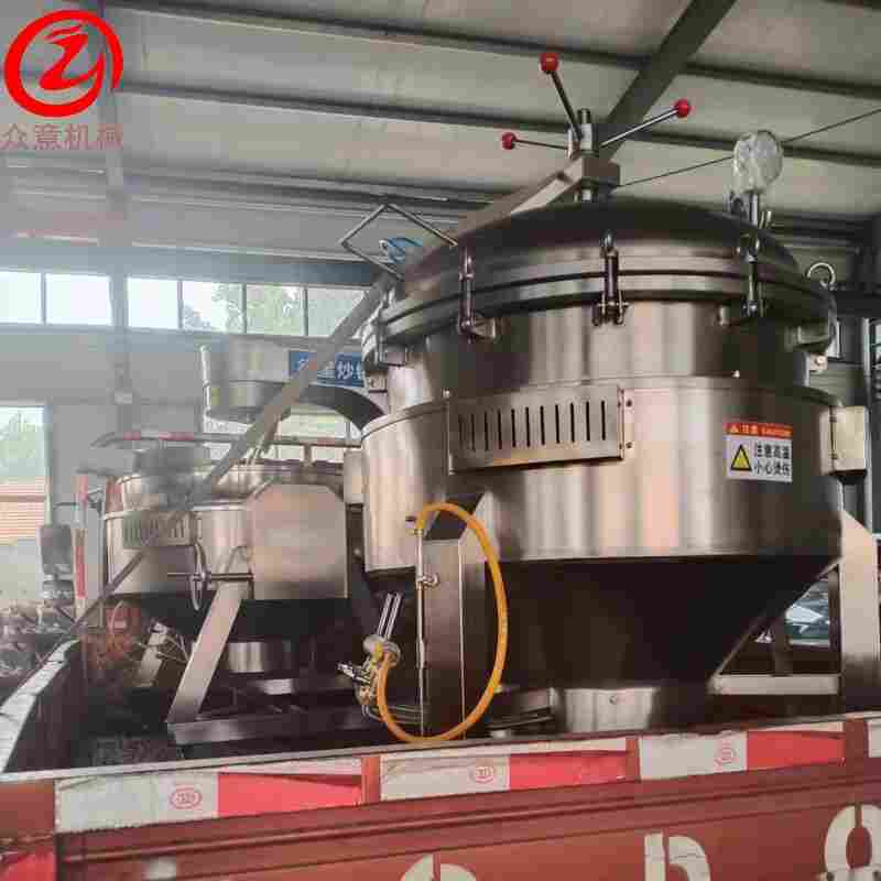 粽子全套加工设备 高温高压粽子蒸煮锅