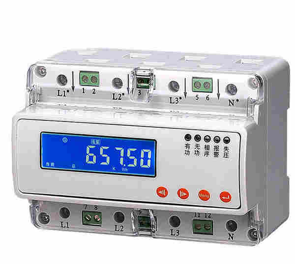 DDS1352-4F型单相导轨式多费率电能表说明书