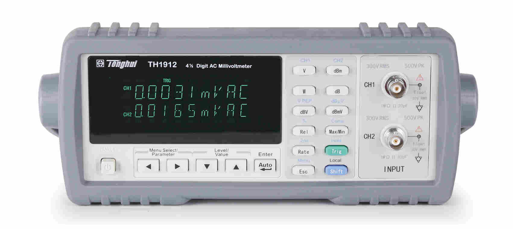  TH1912A双通道数字交流毫伏表 