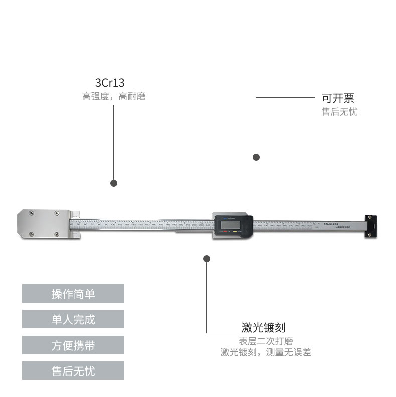 联杰开程测量尺道岔测量道岔开程支距工程测量维修JG-KC01型